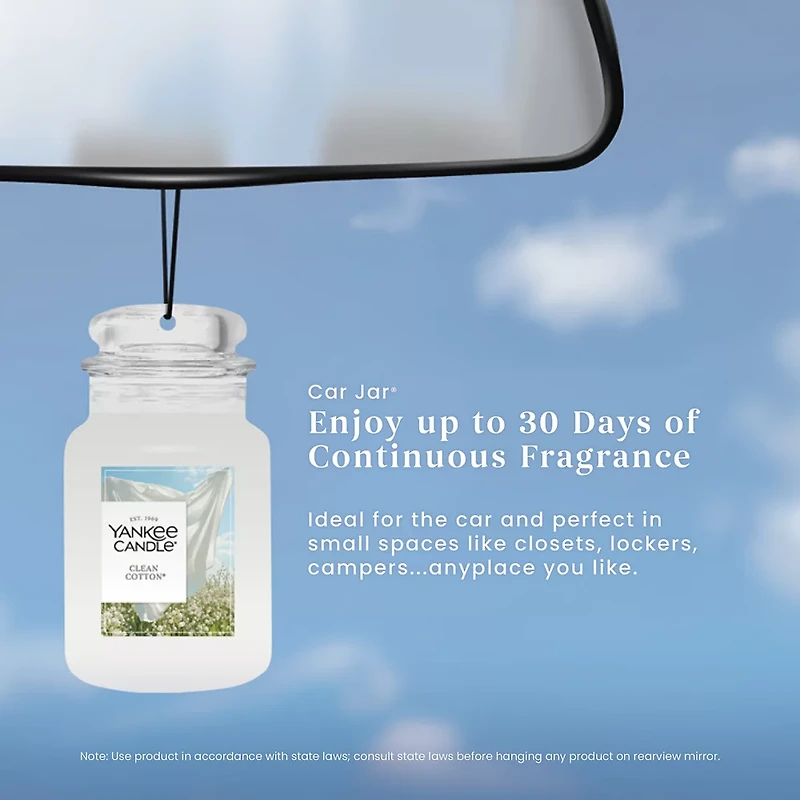 Clean Cotton® Car Jar®