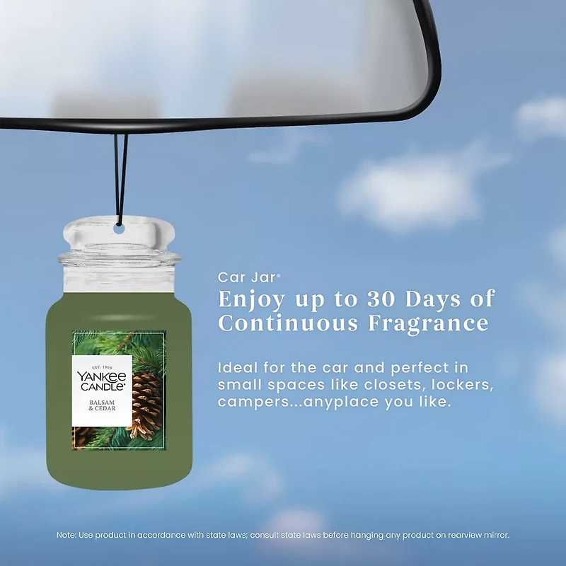 Balsam & Cedar Car Jar®