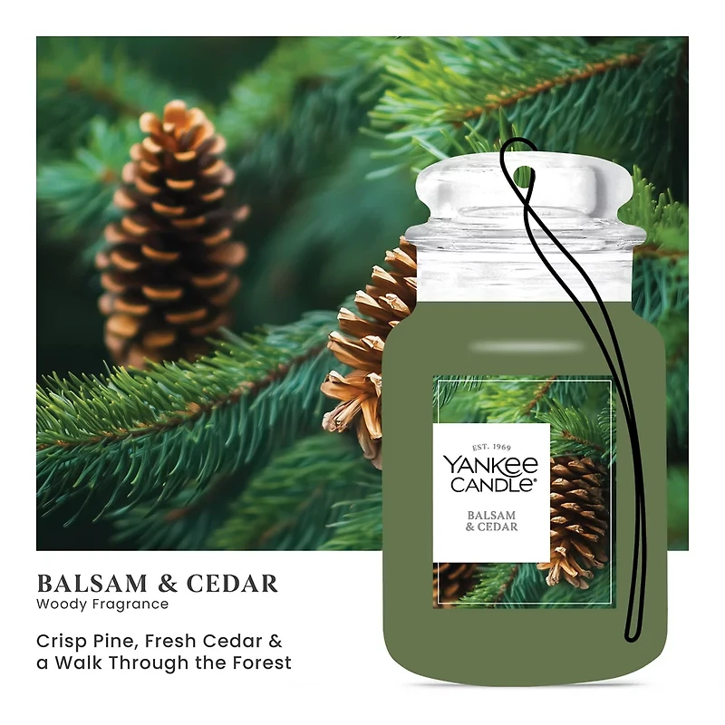 Balsam & Cedar Car Jar®