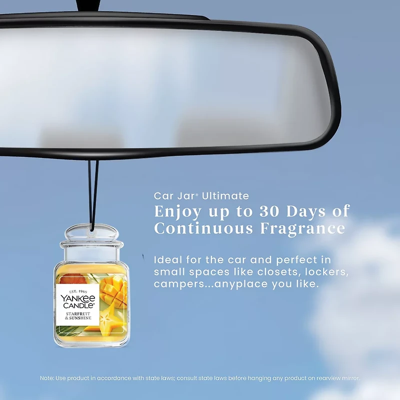 Starfruit & Sunshine Car Jar® Ultimate