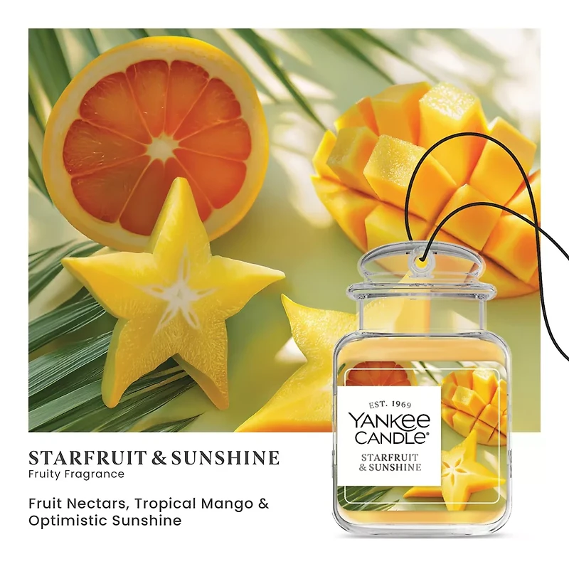 Starfruit & Sunshine Car Jar® Ultimate