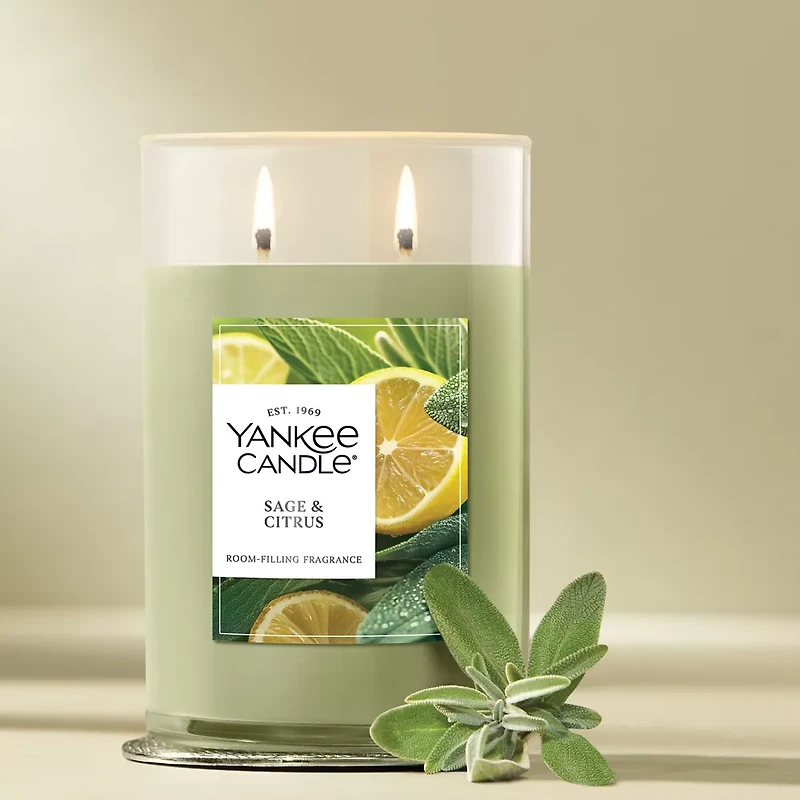 Sage & Citrus Large Tumbler Candle