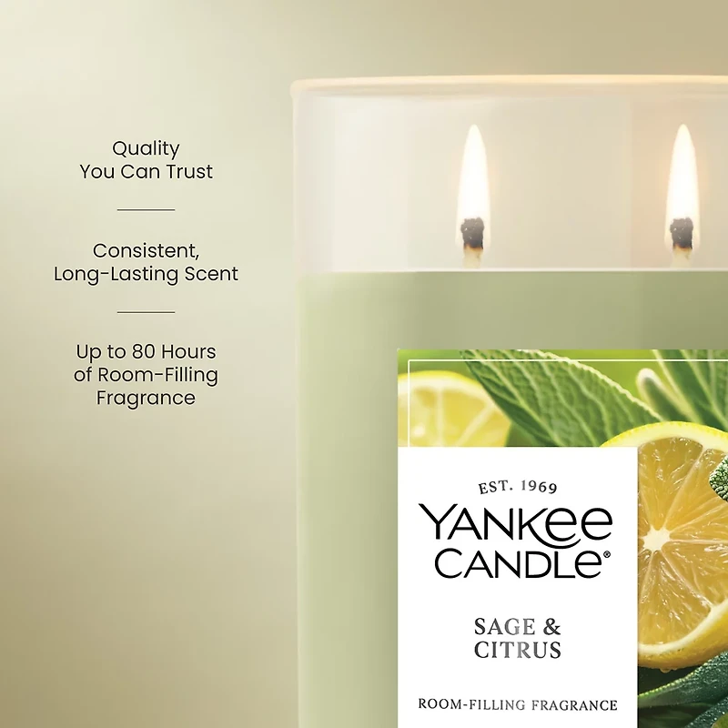 Sage & Citrus Large Tumbler Candle
