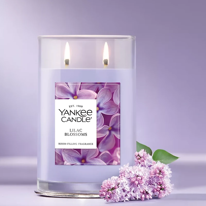 Lilac Blossoms Large Tumbler Candle