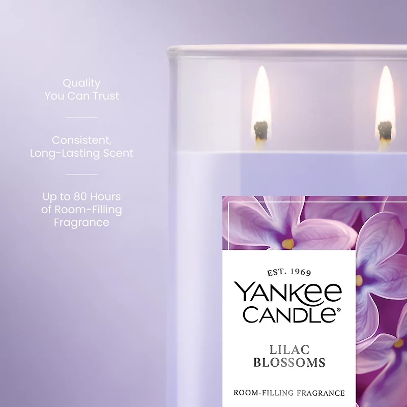 Lilac Blossoms Large Tumbler Candle