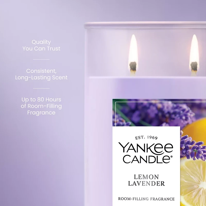 Lemon Lavender Large Tumbler Candle
