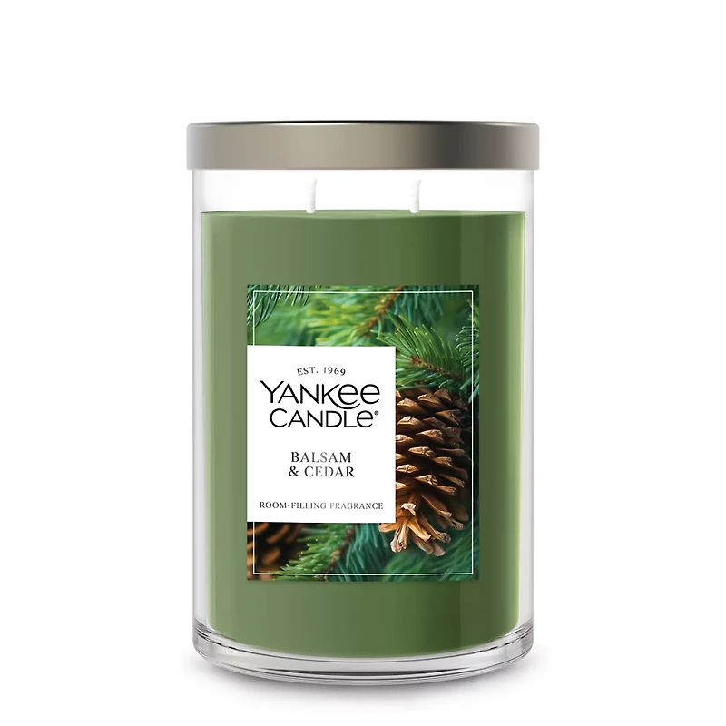 Balsam & Cedar Large Tumbler Candle
