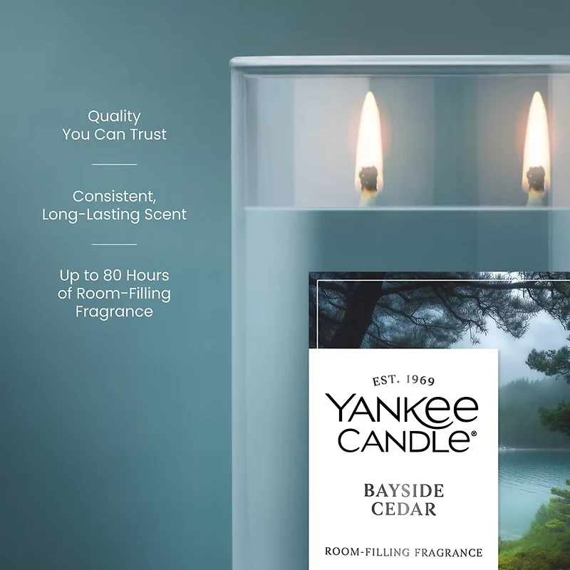 Bayside Cedar Large Tumbler Candle