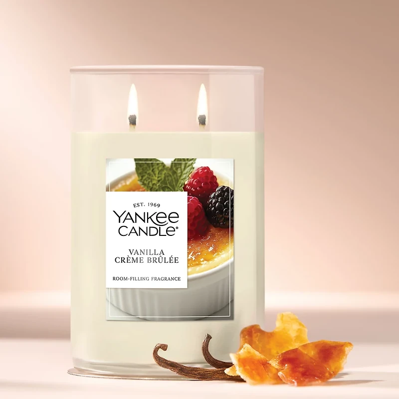Vanilla Crème Brûlée Large Tumbler Candle