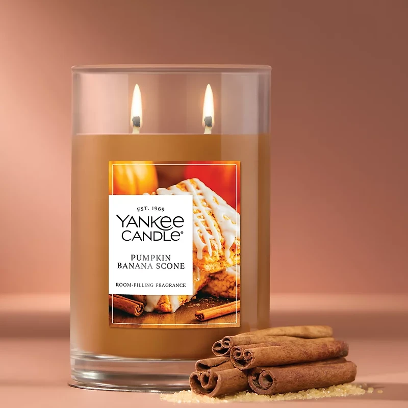 Pumpkin Banana Scone Large Tumbler Candle