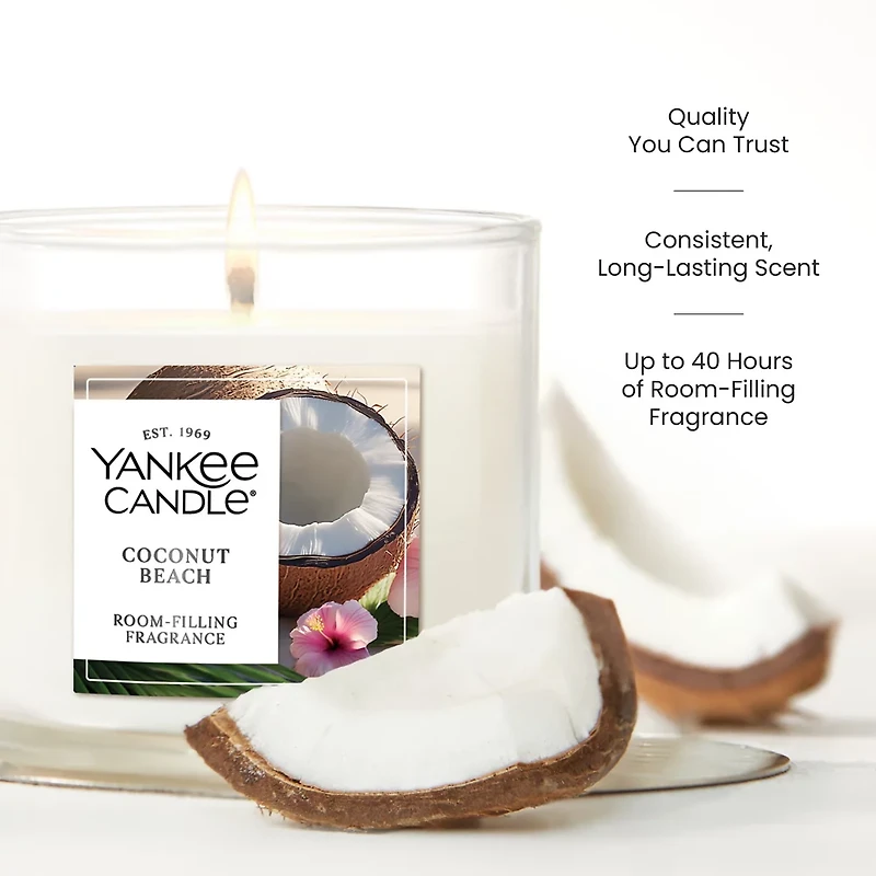 Coconut Beach Small Tumbler Candle
