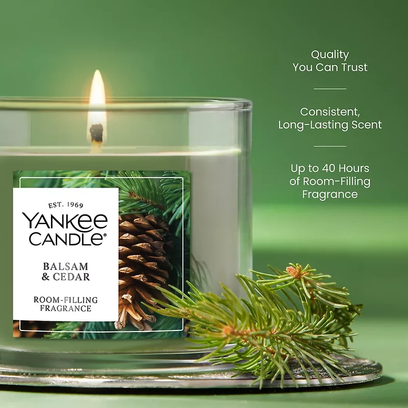 Balsam & Cedar Small Tumbler Candle