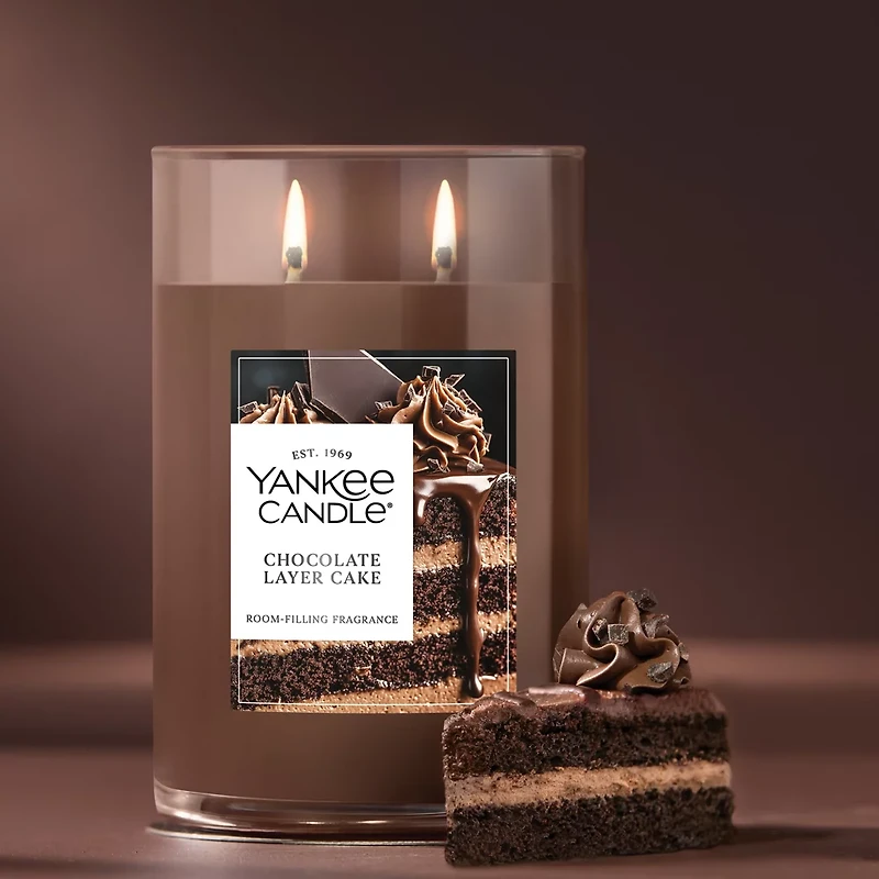 Chocolate Layer Cake Large Tumbler Candle