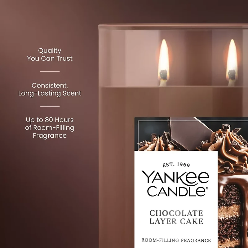 Chocolate Layer Cake Large Tumbler Candle