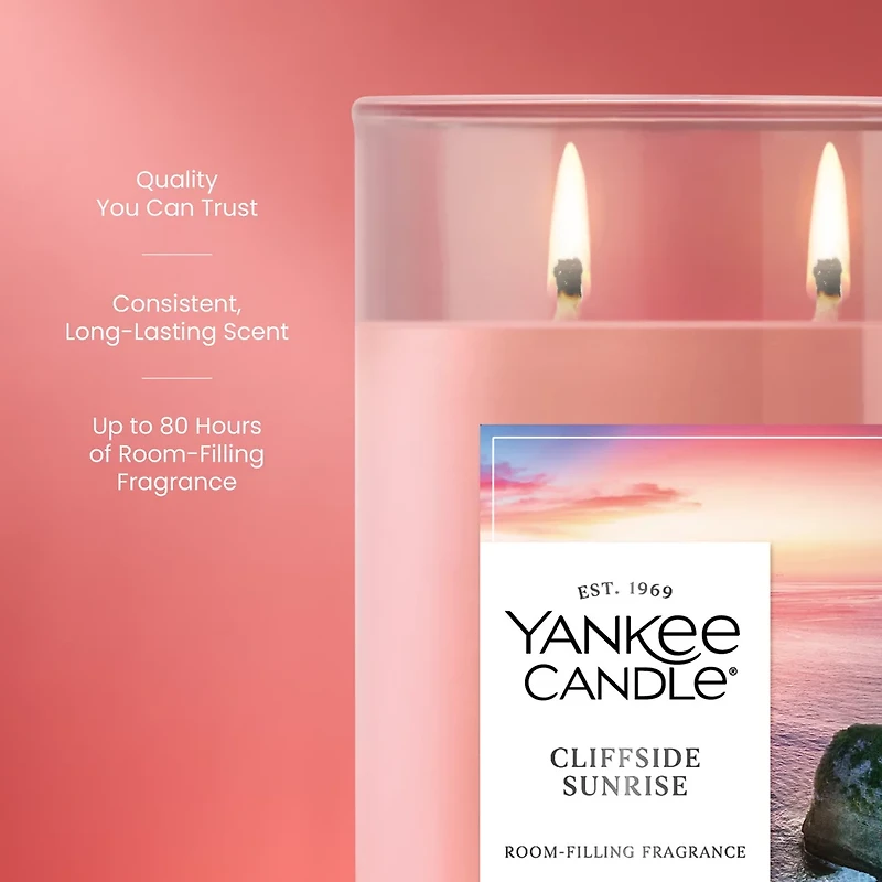 Cliffside Sunrise Large Tumbler Candle