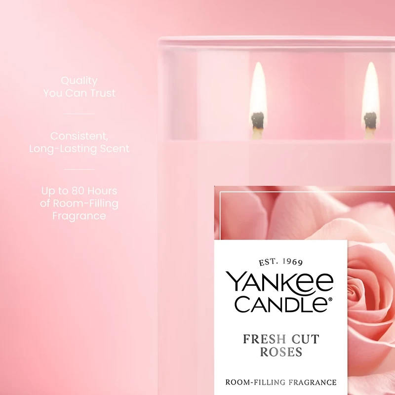 Fresh Cut Roses Large Tumbler Candle