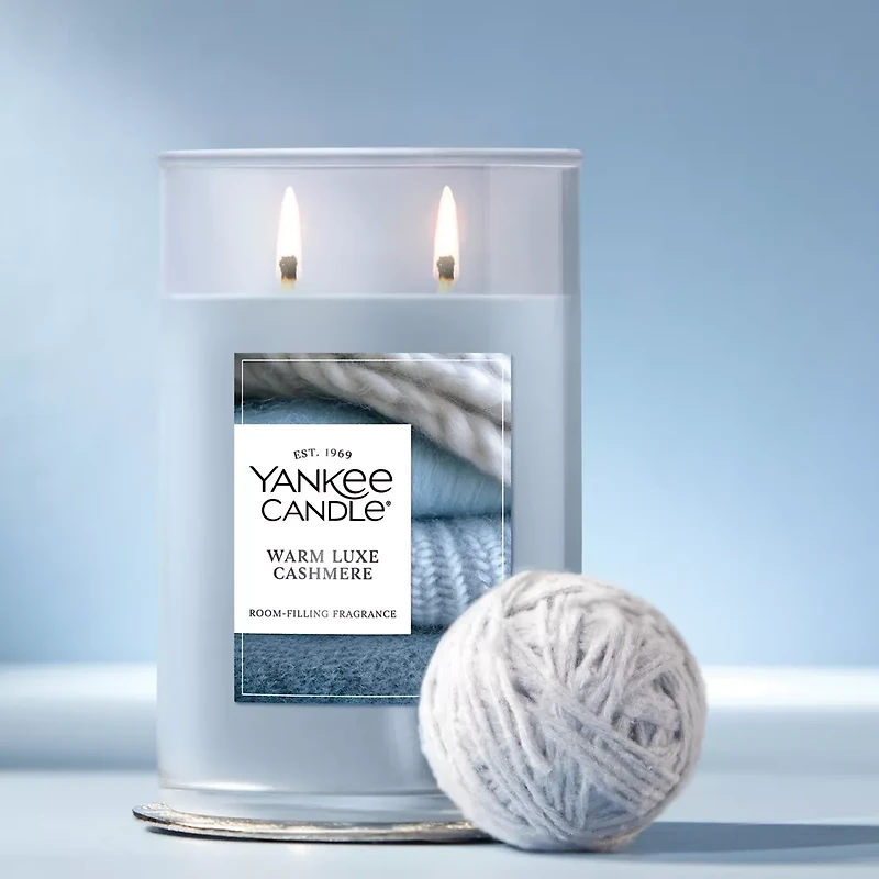 Warm Luxe Cashmere Large Tumbler Candle
