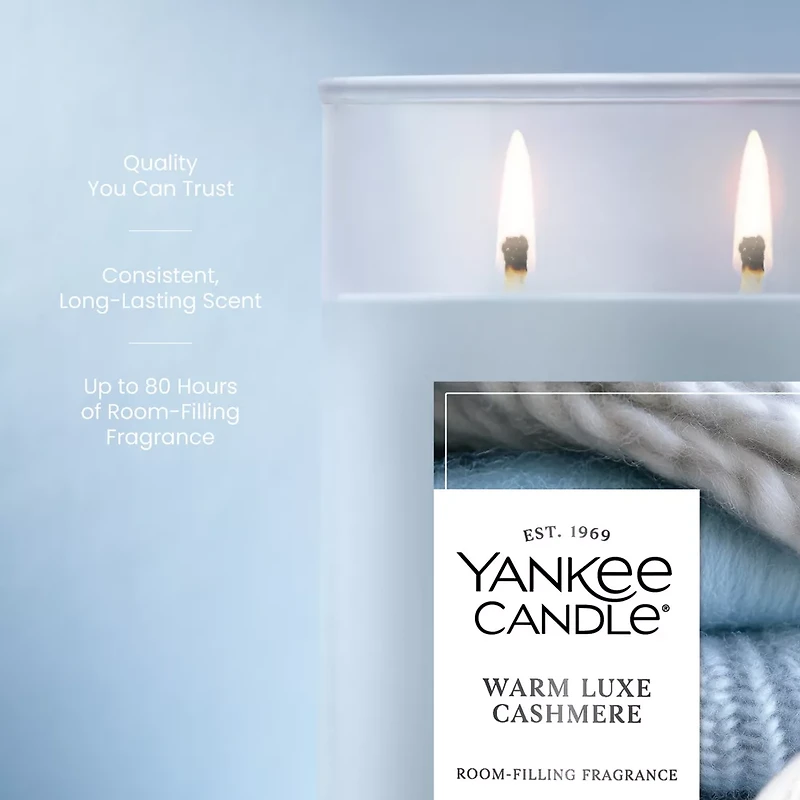 Warm Luxe Cashmere Large Tumbler Candle