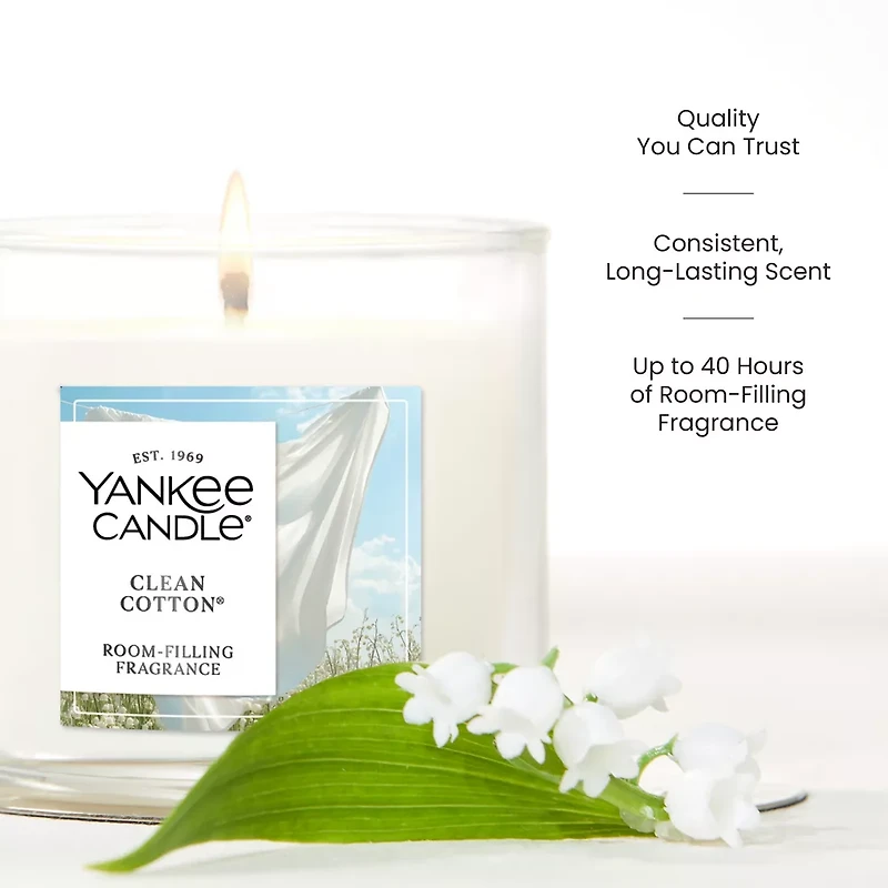 Clean Cotton® Small Tumbler Candle