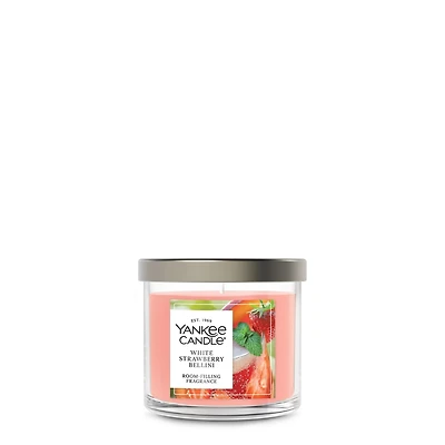 White Strawberry Bellini Small Tumbler Candle