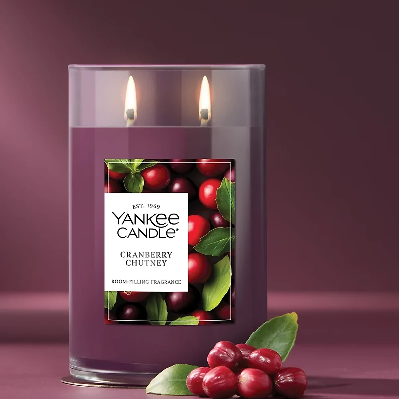Cranberry Chutney Large Tumbler Candle