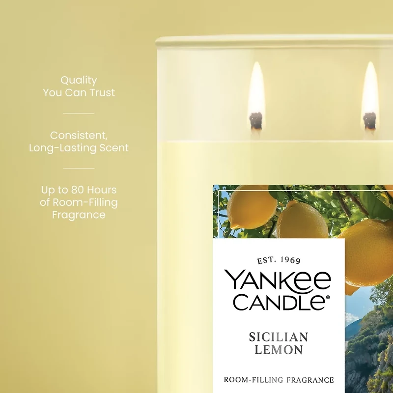 Sicilian Lemon Large Tumbler Candle