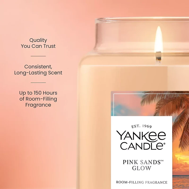 Pink Sands™ Glow Original Large Jar Candle