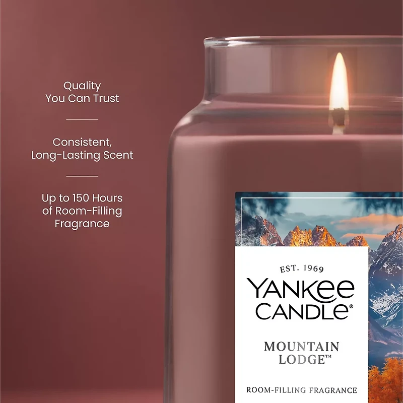 Mountain Lodge™ Original Large Jar Candle