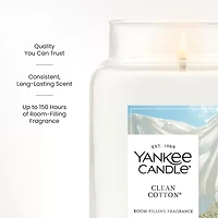 Clean Cotton® Original Large Jar Candle