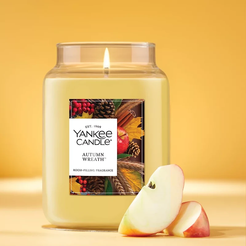 Autumn Wreath™ Original Large Jar Candle