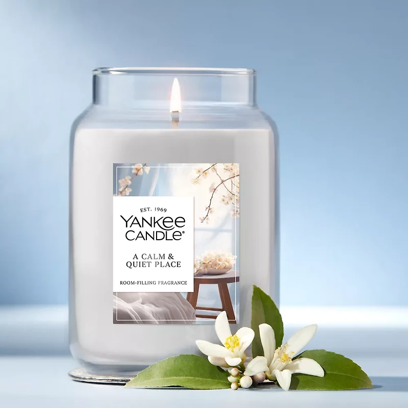 A Calm & Quiet Place Original Large Jar Candle