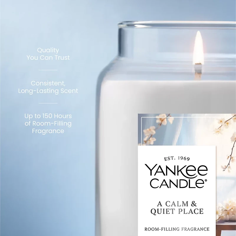 A Calm & Quiet Place Original Large Jar Candle