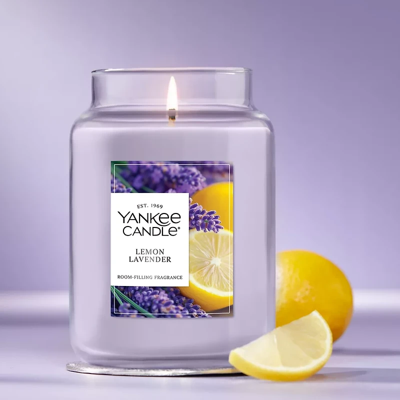 Lemon Lavender Original Large Jar Candle