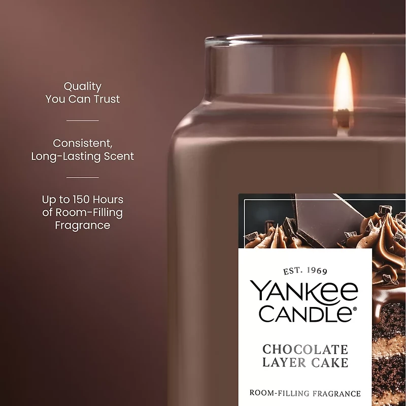 Chocolate Layer Cake Large Tumbler Candle