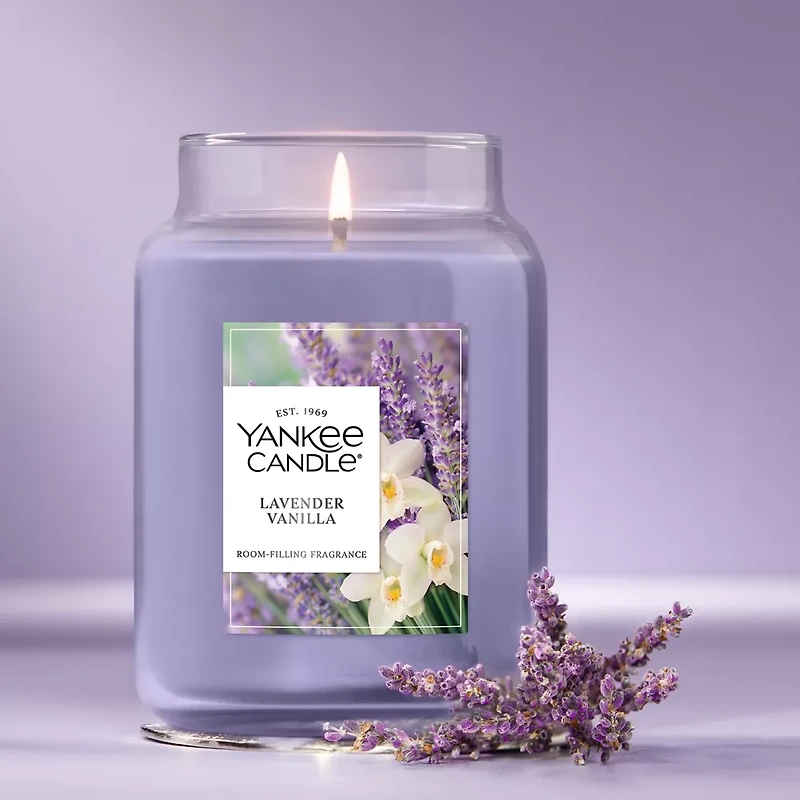 Lavender Vanilla Original Large Jar Candle