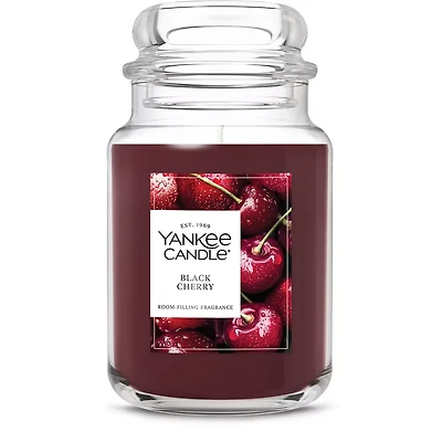 Black Cherry Original Large Jar Candle