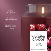 Black Cherry Original Large Jar Candle