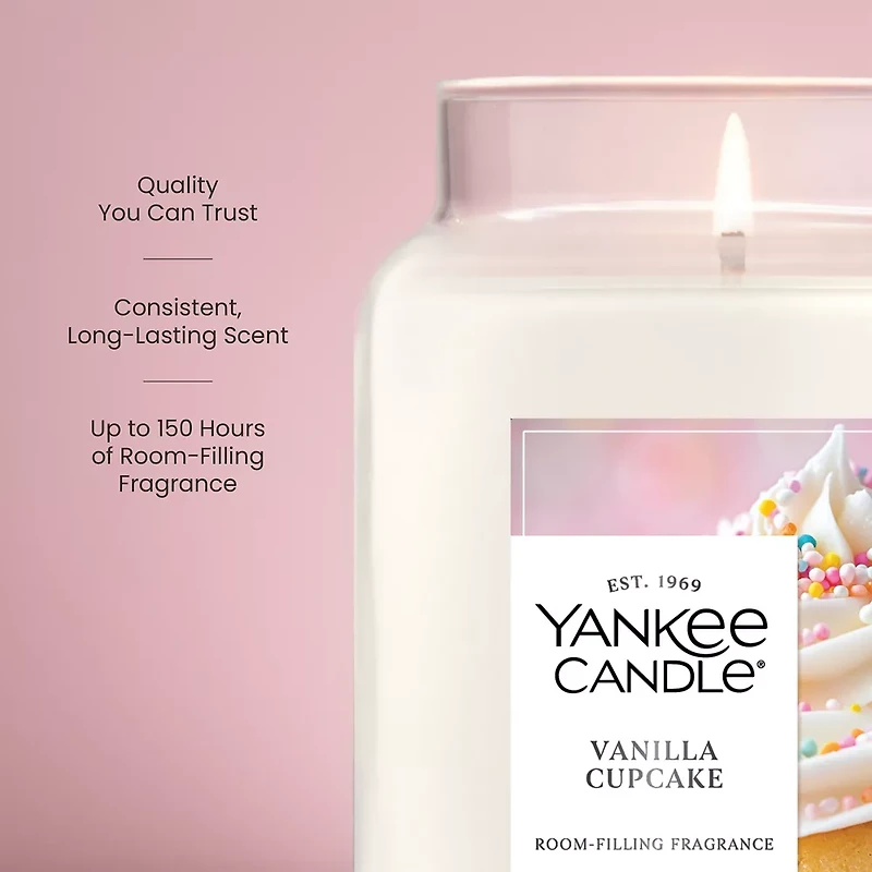 Vanilla Cupcake Original Large Jar Candle