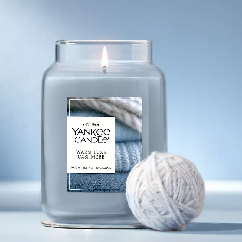 Warm Luxe Cashmere Original Large Jar Candle