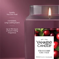 Cranberry Chutney Original Large Jar Candle