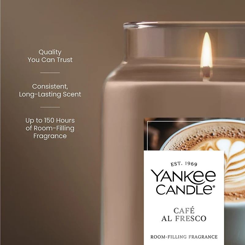 Café al Fresco Original Large Jar Candle