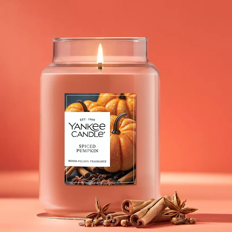 Spiced Pumpkin Original Large Jar Candle