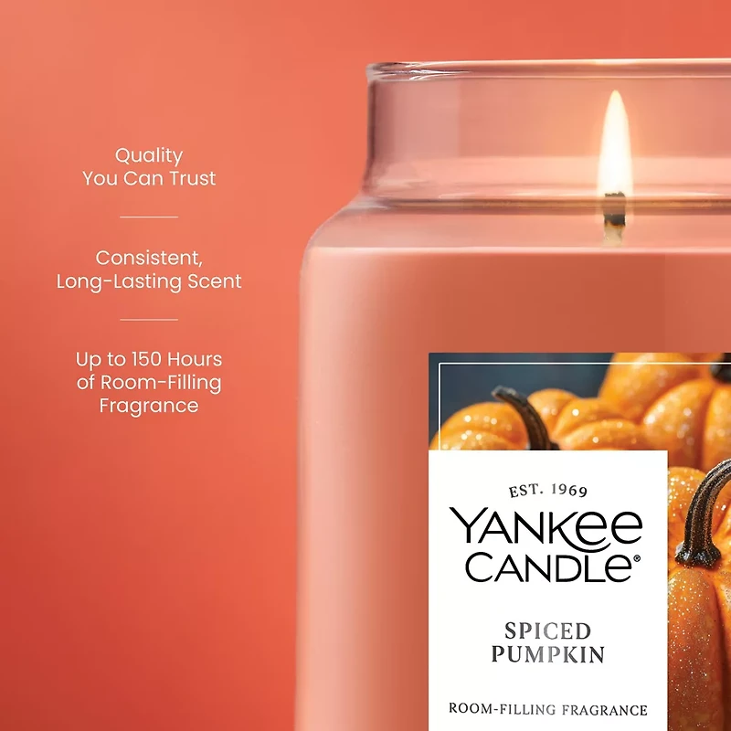 Spiced Pumpkin Original Large Jar Candle