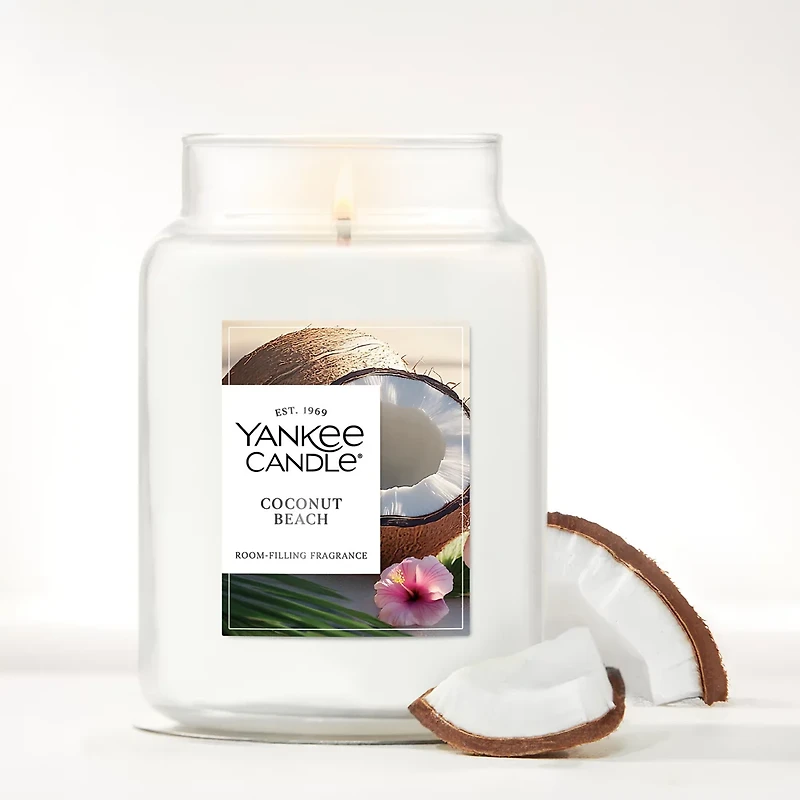 Coconut Beach Original Large Jar Candle