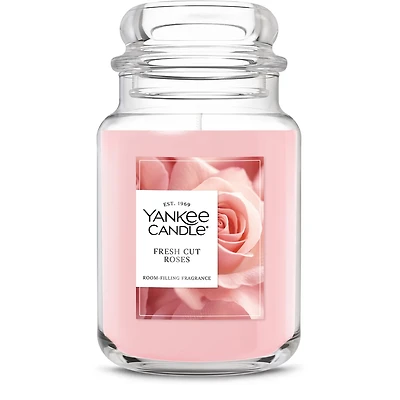 Fresh Cut Roses Original Large Jar Candle