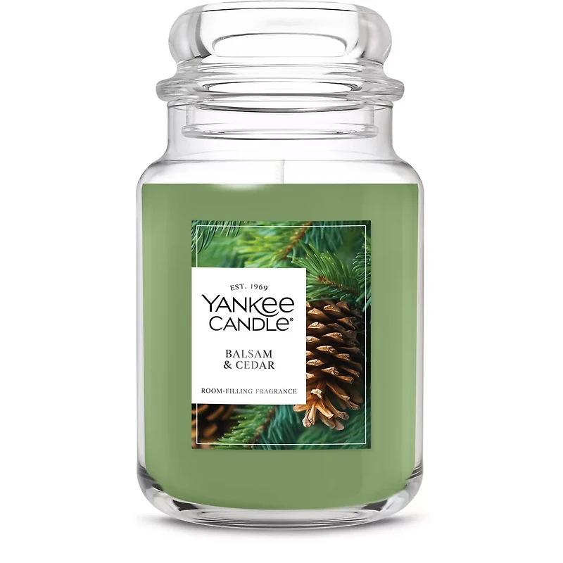 Balsam & Cedar Original Large Jar Candle