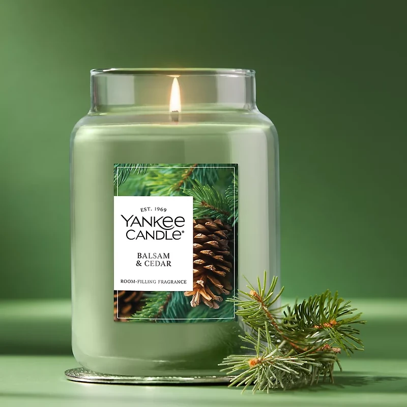 Balsam & Cedar Original Large Jar Candle