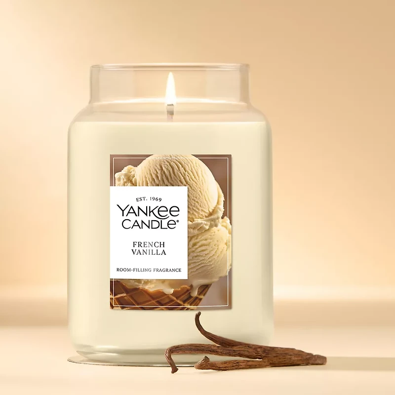 French Vanilla Original Large Jar Candle