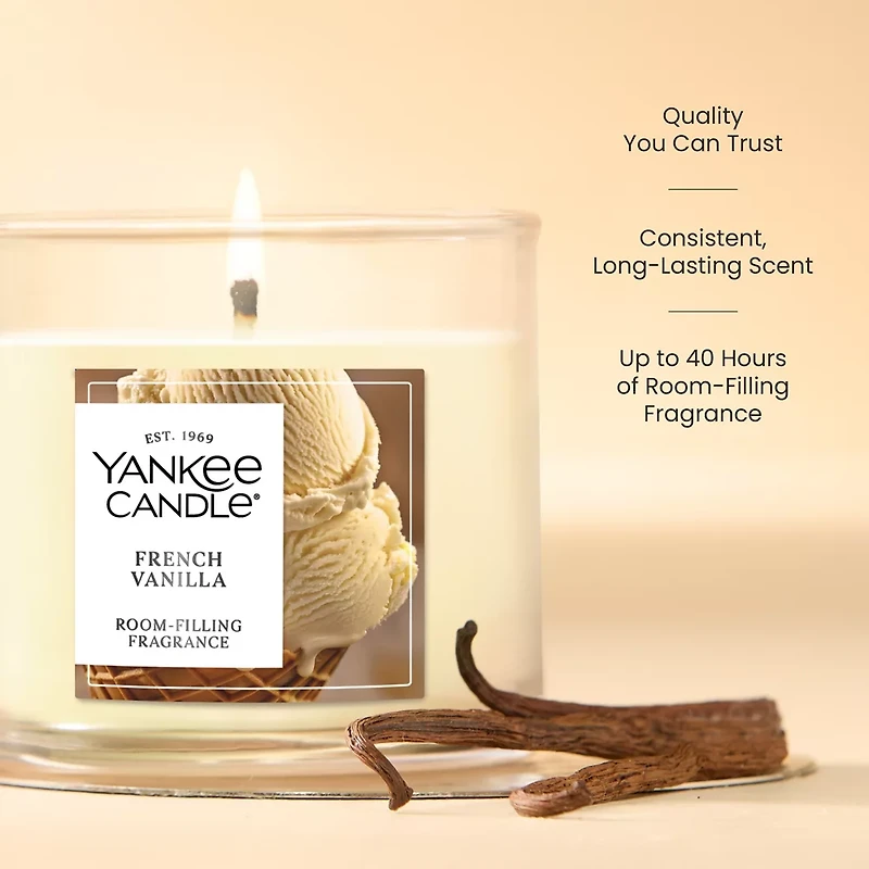 French Vanilla Small Tumbler Candle