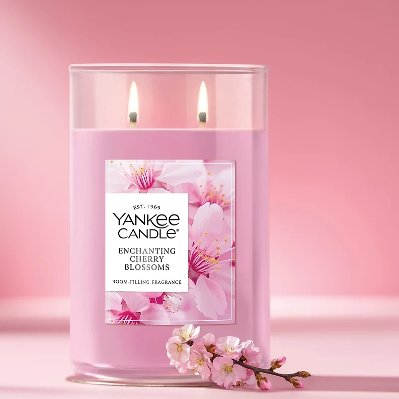 Enchanting Cherry Blossoms Large Tumbler Candle